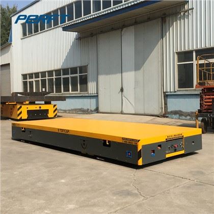 Cărucior de transfer fără șenile personalizat de 50 de tone pentru atelierul fabricii