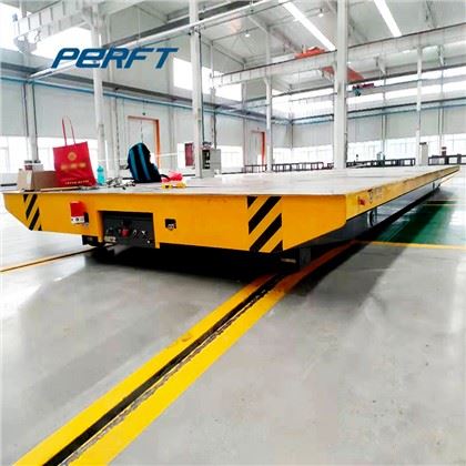 Cărucior de transport feroviar industrial la manipularea materialelor