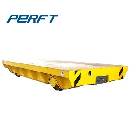 Vagon plat electric pe șină